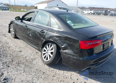 2013 Audi A6 3.0T Premium z USA, uszkodzony, nr VIN WAUHGAFC1DN120885